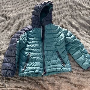 Columbia Kids' Blue and Dark Blue Puffer Jacket